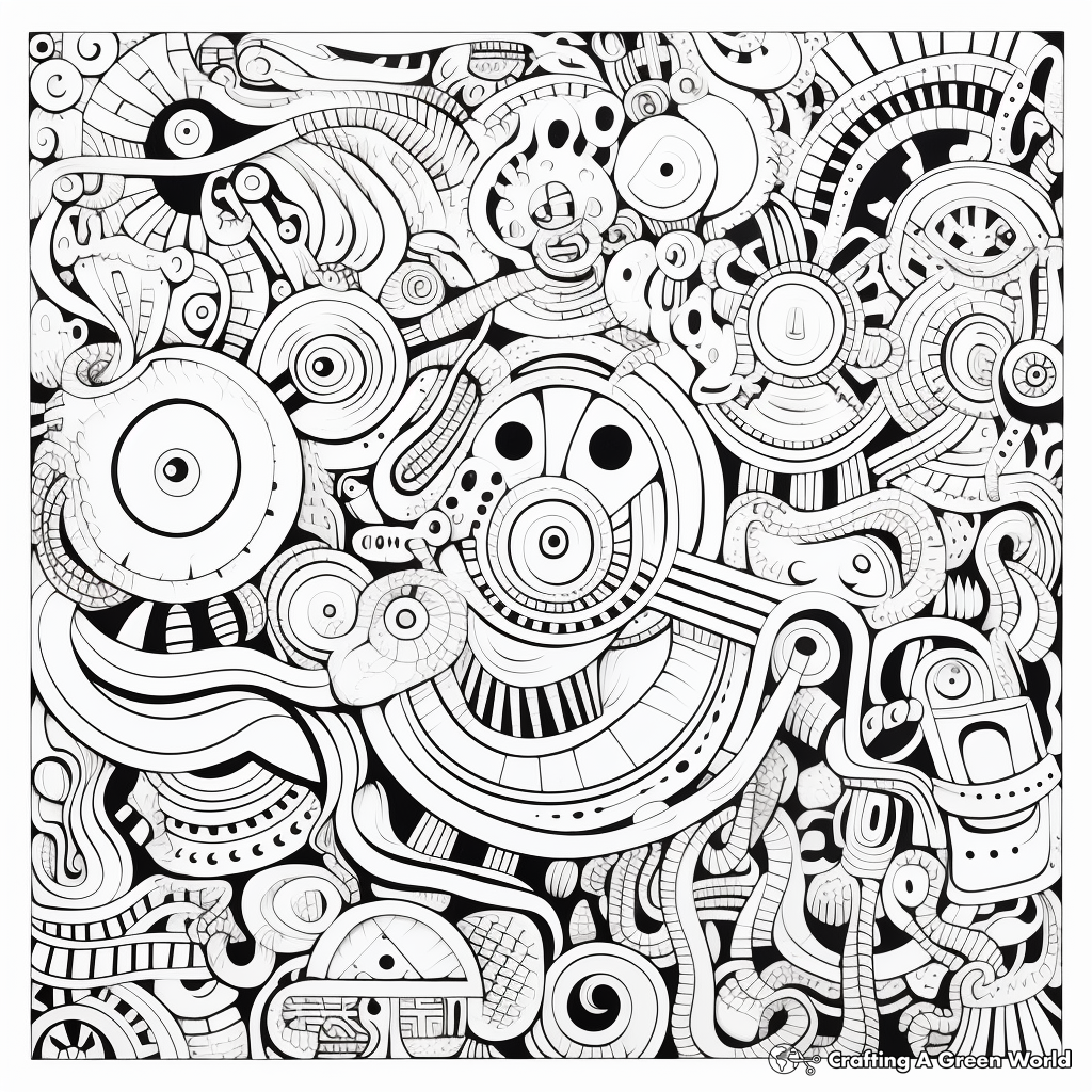 Intriguing Intricate Patterns Coloring Pages 2
