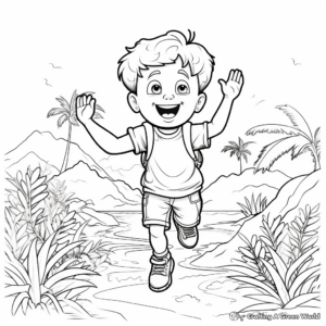 Invigorating Nature Coloring Pages 2