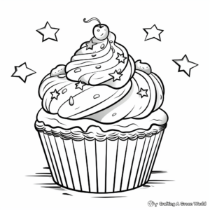 Kid-Friendly Cartoon Ice Cream Sundae Coloring Pages 4