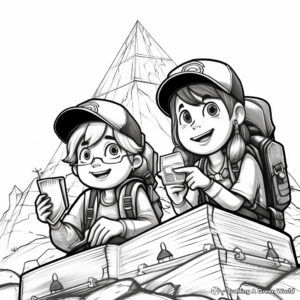 Kid-friendly Gravity Falls Coloring Pages 4