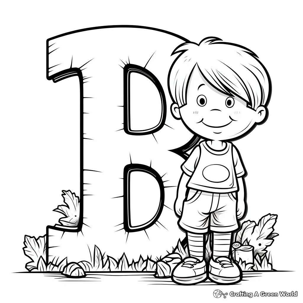 Kid-Friendly Lowercase Alphabet Coloring Pages 2
