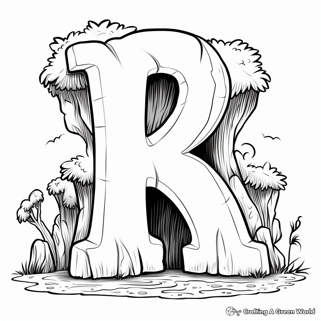 Kid-Friendly Lowercase Alphabet Coloring Pages 4