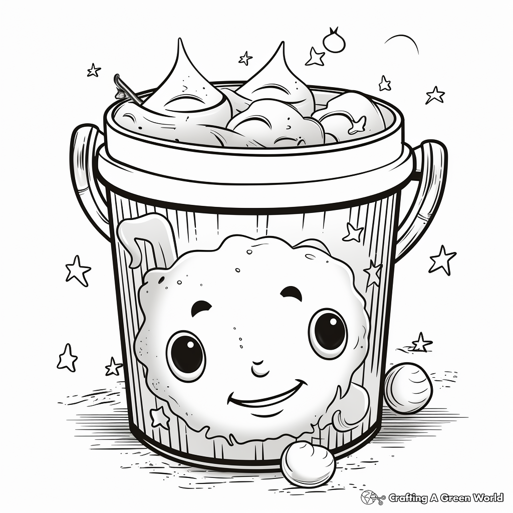 Kid-Friendly Soup Can Coloring Pages 1