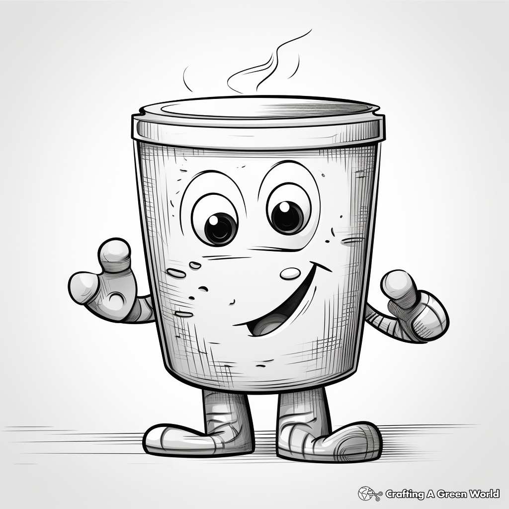 Kid-Friendly Soup Can Coloring Pages 2