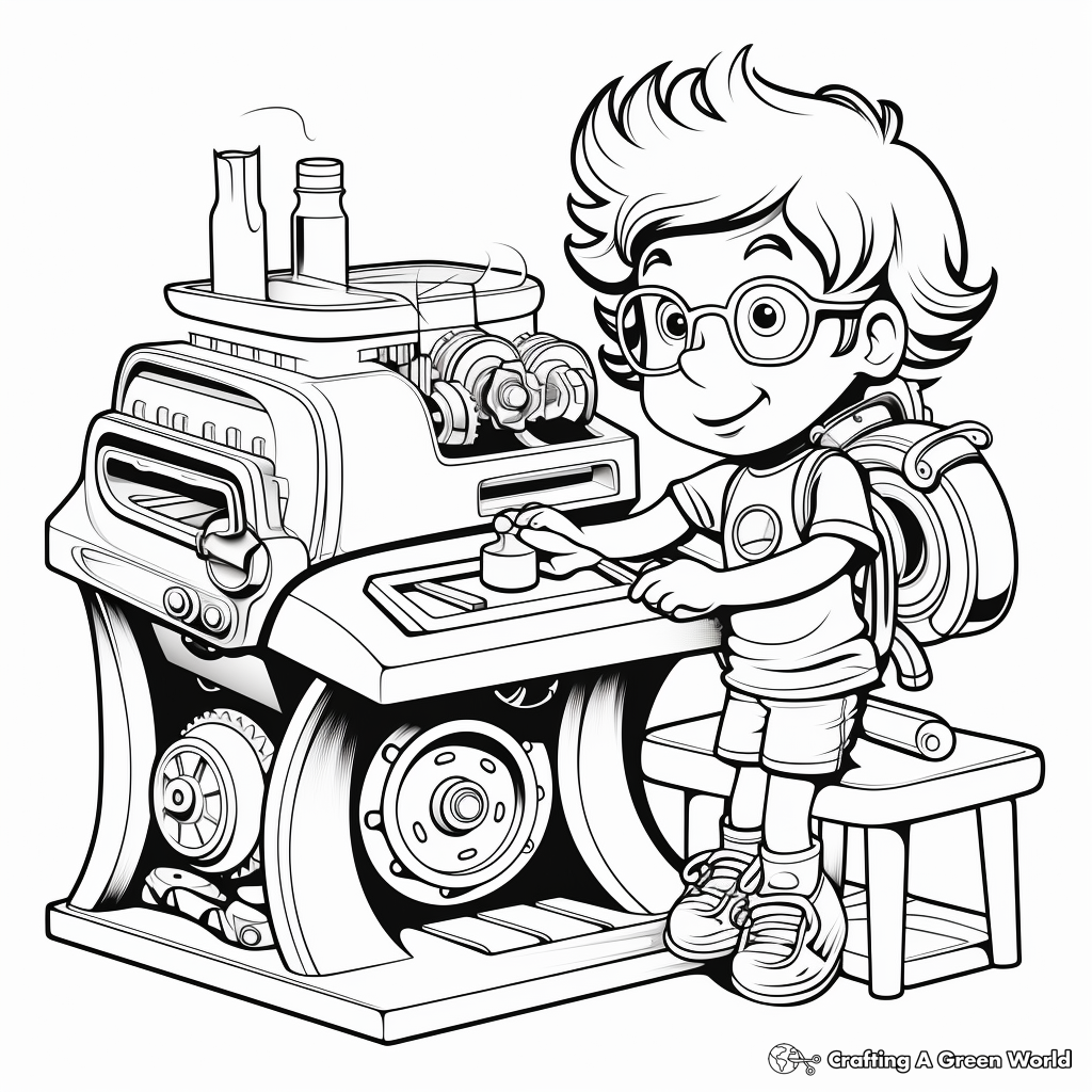 Large Format Printer Coloring Pages 4
