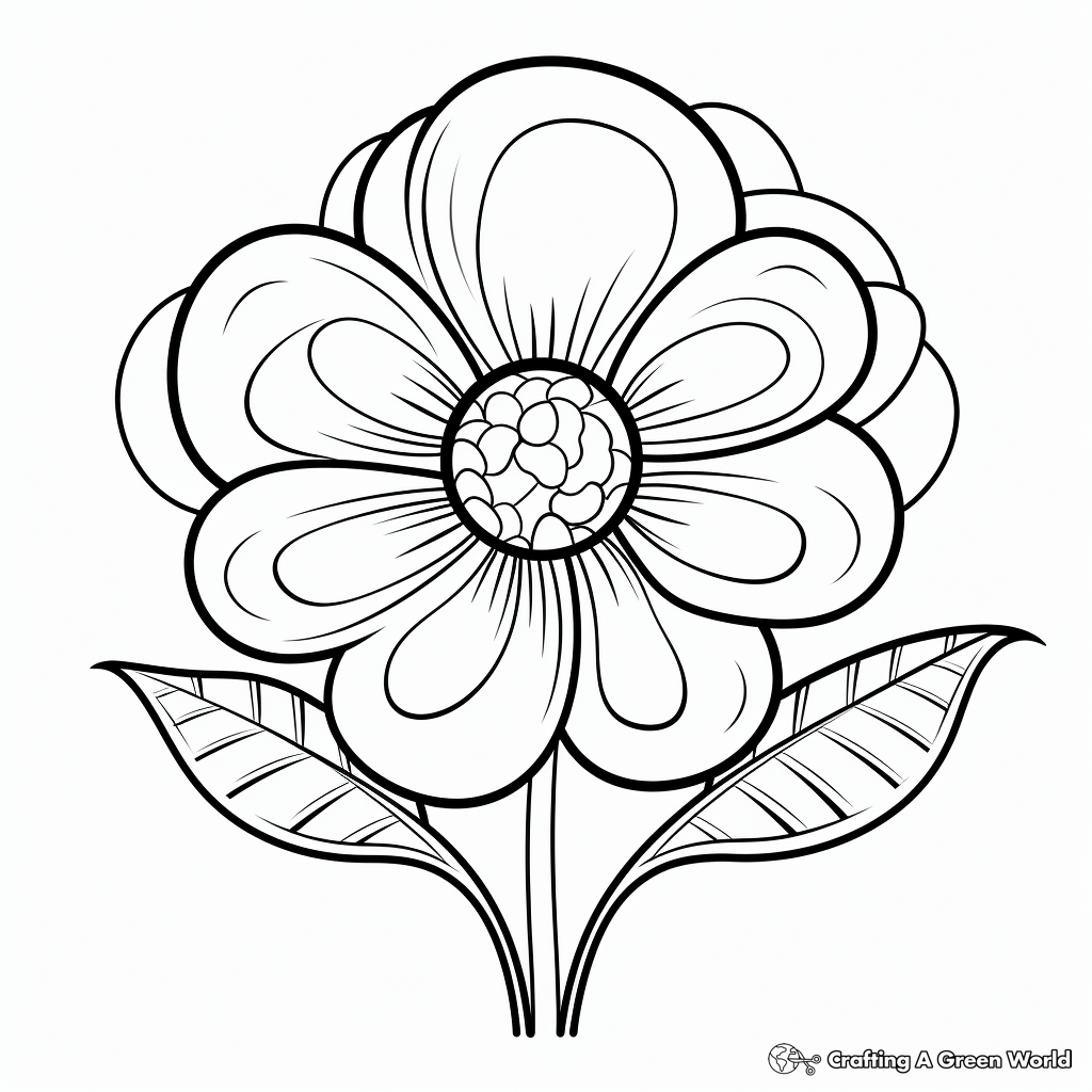 Learn Plant Science with Ovary Coloring Pages 1