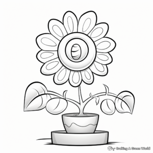 Learn Plant Science with Ovary Coloring Pages 2