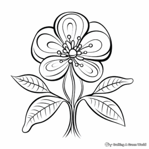 Learn Plant Science with Ovary Coloring Pages 4