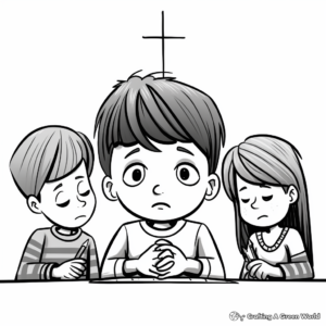 Lent Season Ash Wednesday Coloring Pages 3
