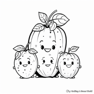 Loving 'Kindness' Fruit of the Spirit Coloring Pages 4