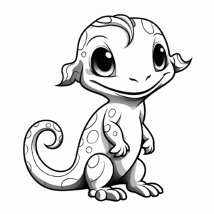 Lungless Salamander Coloring Pages for Variety 1