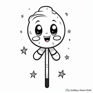 Magic Healing Wand Get Well Soon Coloring Pages 2