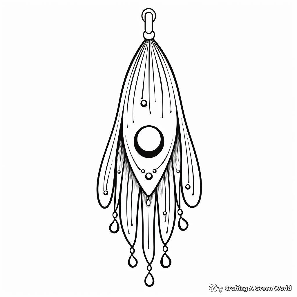 Majestic Icicle Ornament Coloring Pages 4