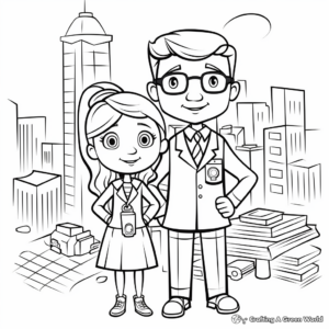 Managerial Administrative Professionals Coloring Pages 2