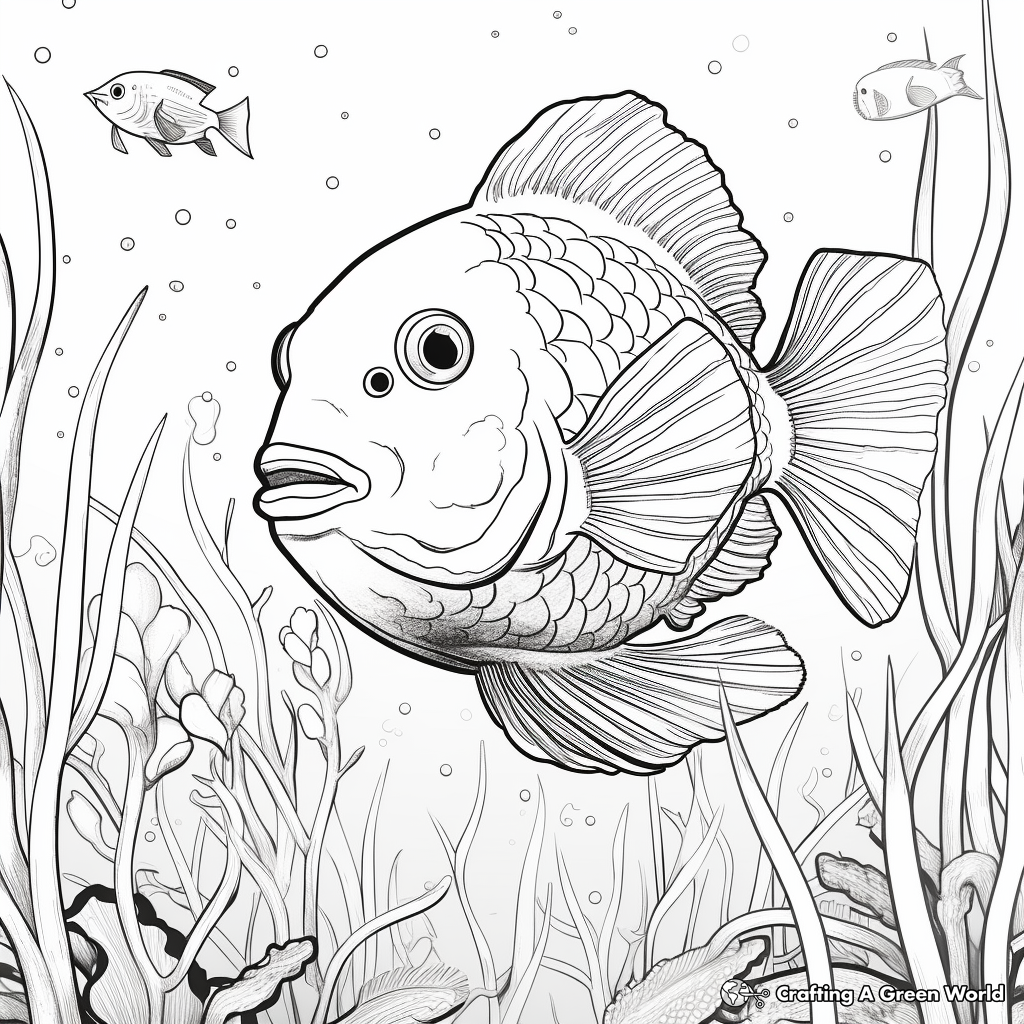 Mesmerizing Marine Life: Ocean Coloring Pages 3