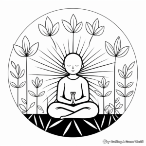 Mindful Zen Adult Coloring Pages 4