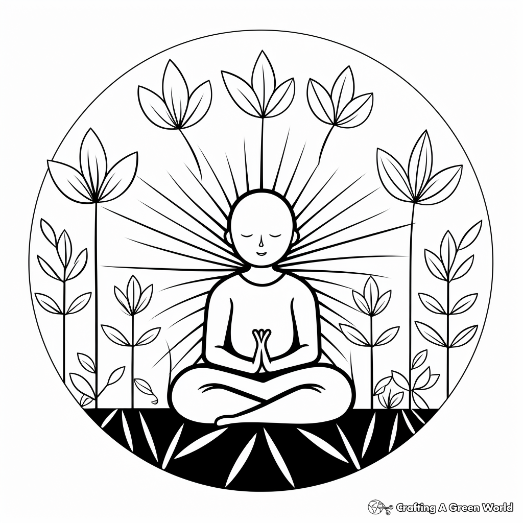 Mindful Zen Adult Coloring Pages 4