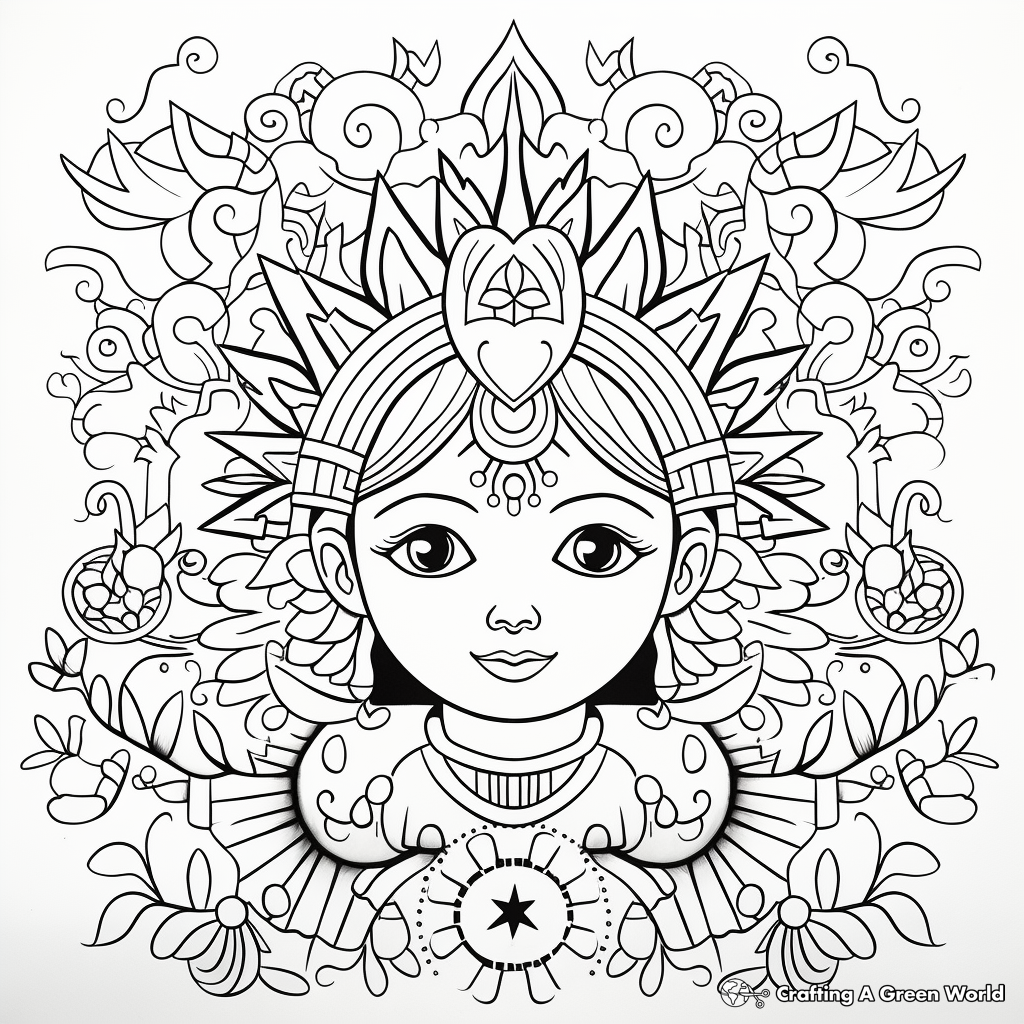 Mindfulness Coloring Pages with Encouraging Words 4