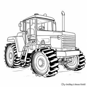 Minneapolis-Moline Tractor Coloring Pages for Unique Designs 3