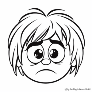 Miserable Muppet Face Coloring Pages 2