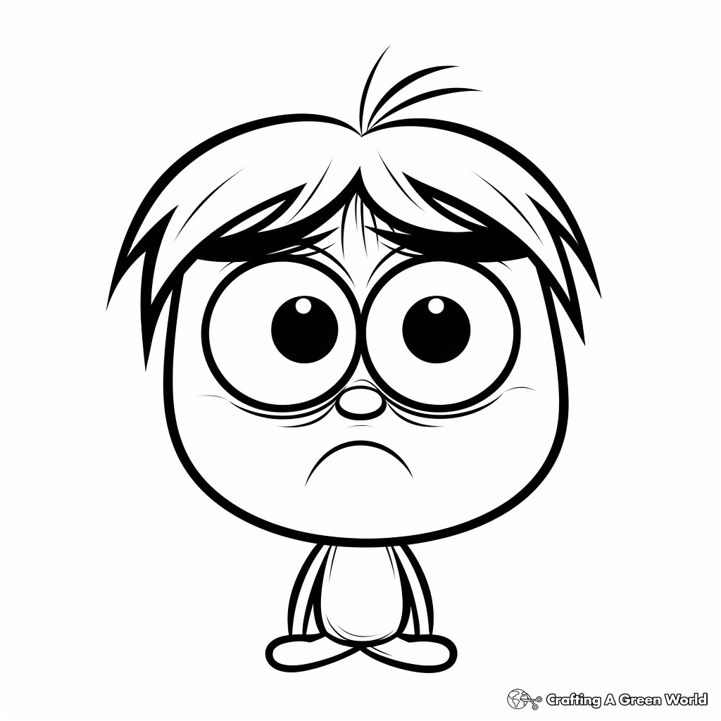 Miserable Muppet Face Coloring Pages 3