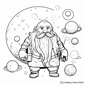 Mythological Dwarf Planet Names Coloring Pages 2