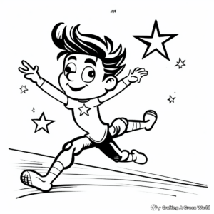 Mythological Shooting Star Coloring Pages 2
