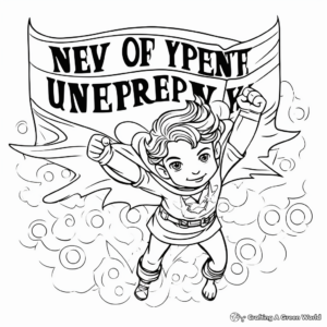 Never Give Up: Inspirational Message Coloring Pages 3