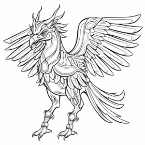 Nordic Mythology Raven Coloring Pages 3