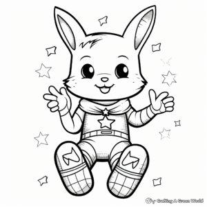 Novelty Socks Coloring Pages: Animal, Superhero, and More! 2