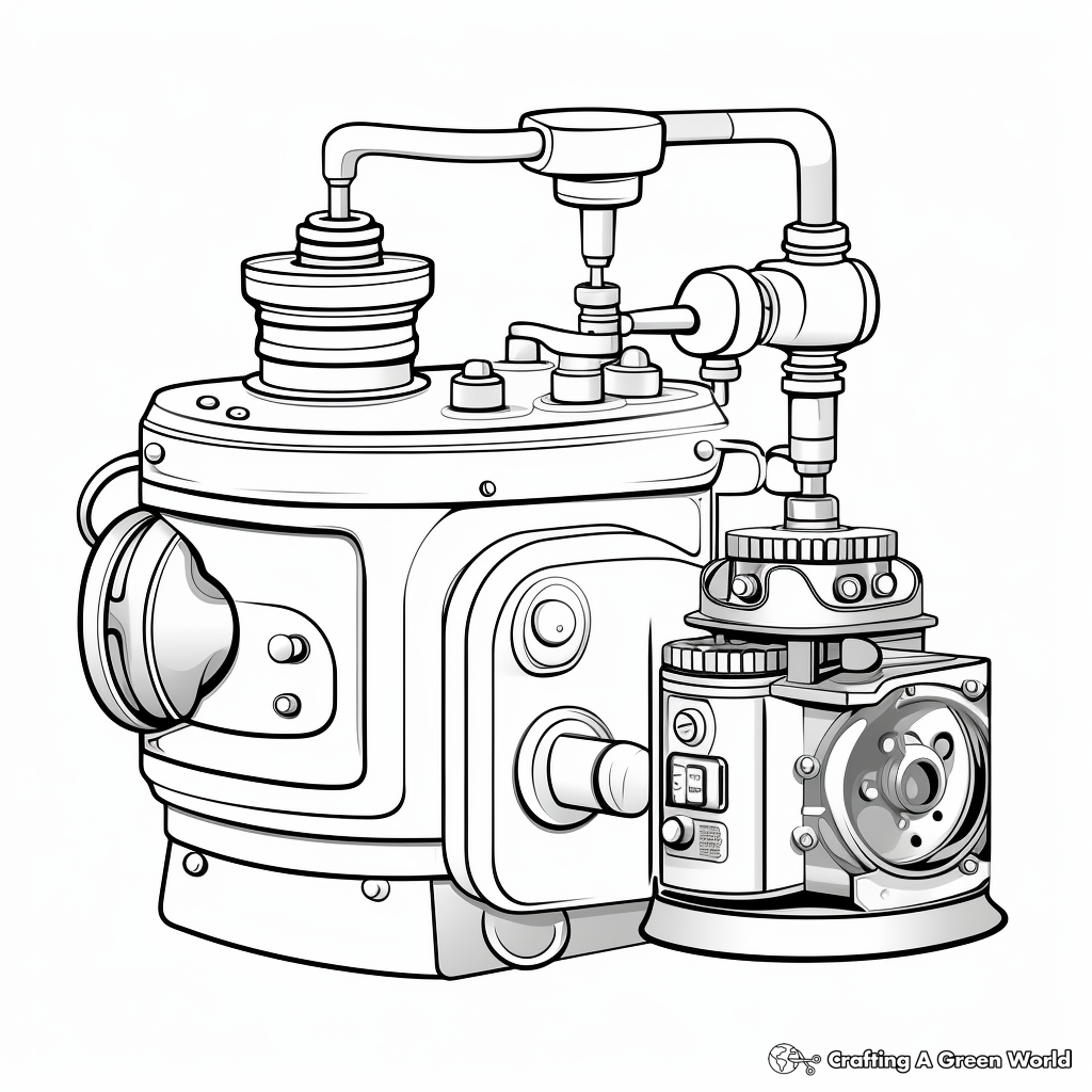 Oil Can Coloring Pages for Machine Enthusiasts 3
