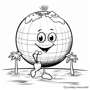Onions Around the World: International Onion Coloring Pages 4