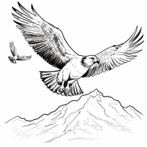 Osprey and Prey Coloring Pages 1