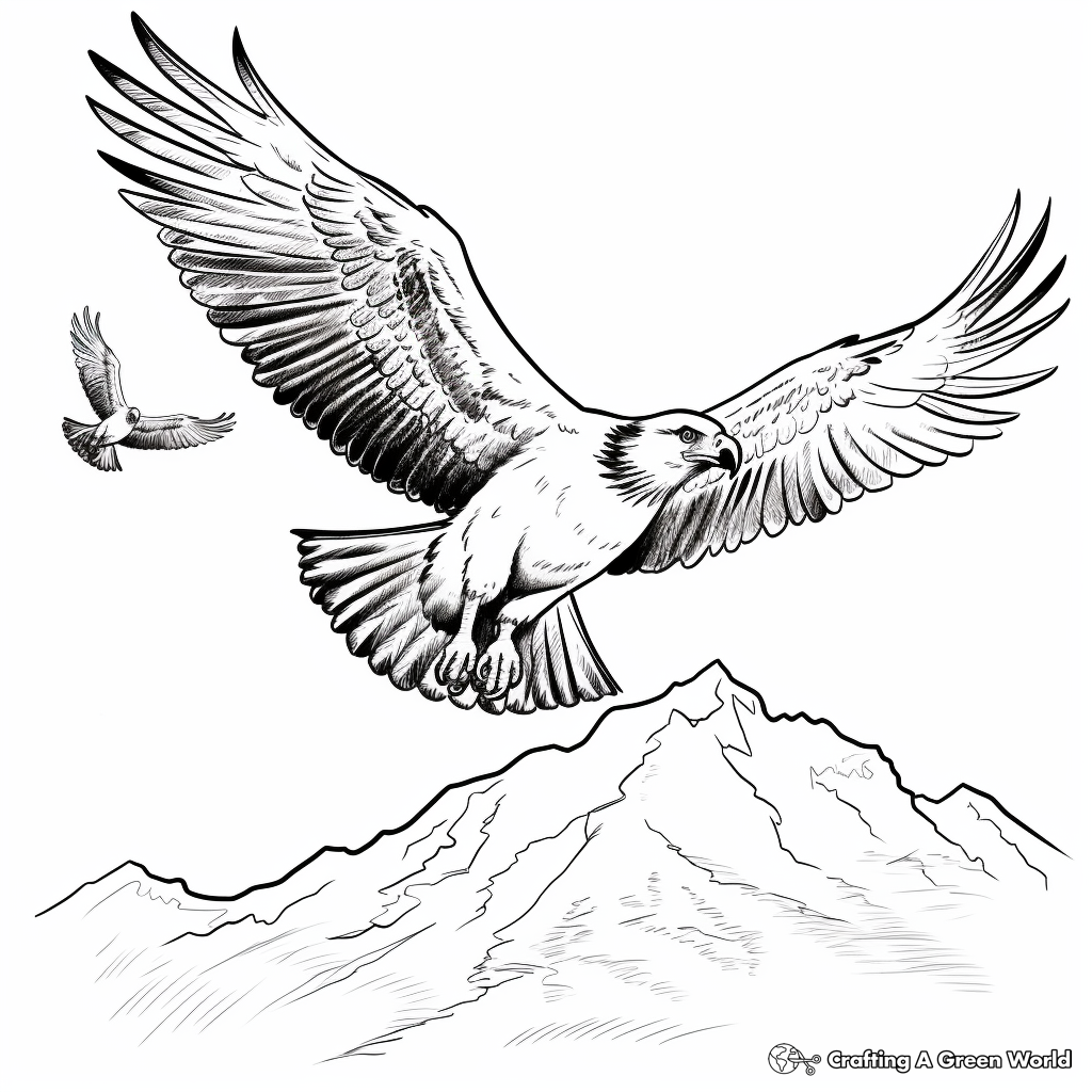 Osprey and Prey Coloring Pages 1