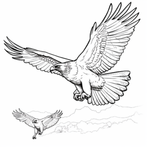 Osprey and Prey Coloring Pages 4