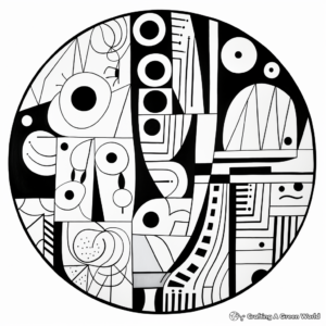 Oval Shape Coloring Pages for Intermediate Artists 3