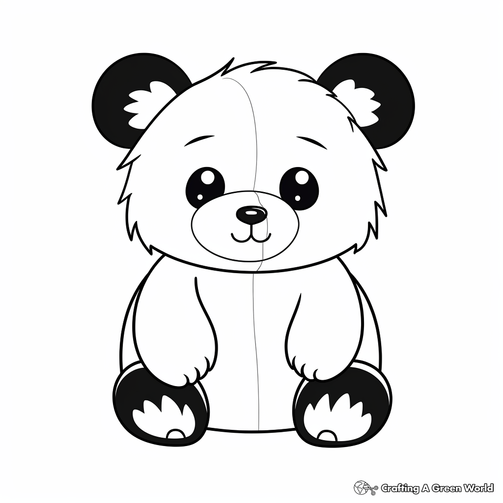 Panda Bear Coloring Pages: A Twist onto a Classic 1