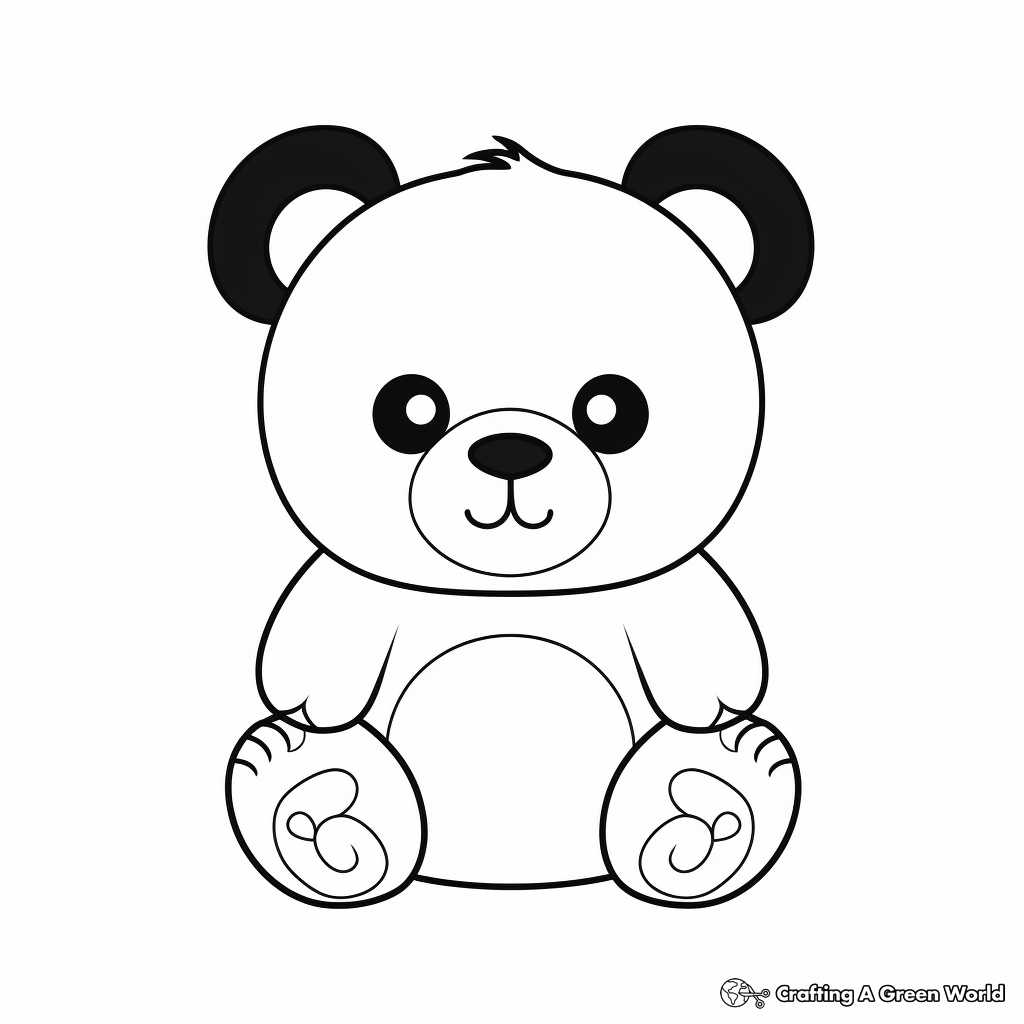 Panda Bear Coloring Pages: A Twist onto a Classic 3