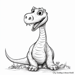 Patagotitan Dinosaur Coloring Pages for Kids 4