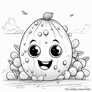 Peppercorn Coloring Pages for Spicy Lovers 1