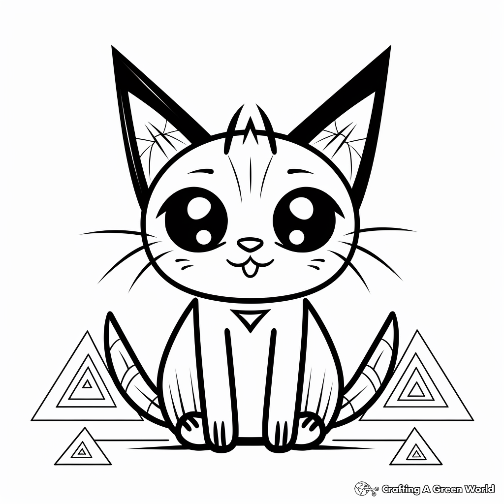 Playful Black Cat Coloring Pages: Perfect for Halloween 2