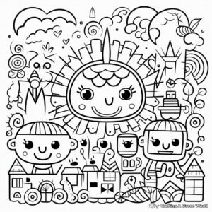 Pleasing Patterns Coloring Pages 3