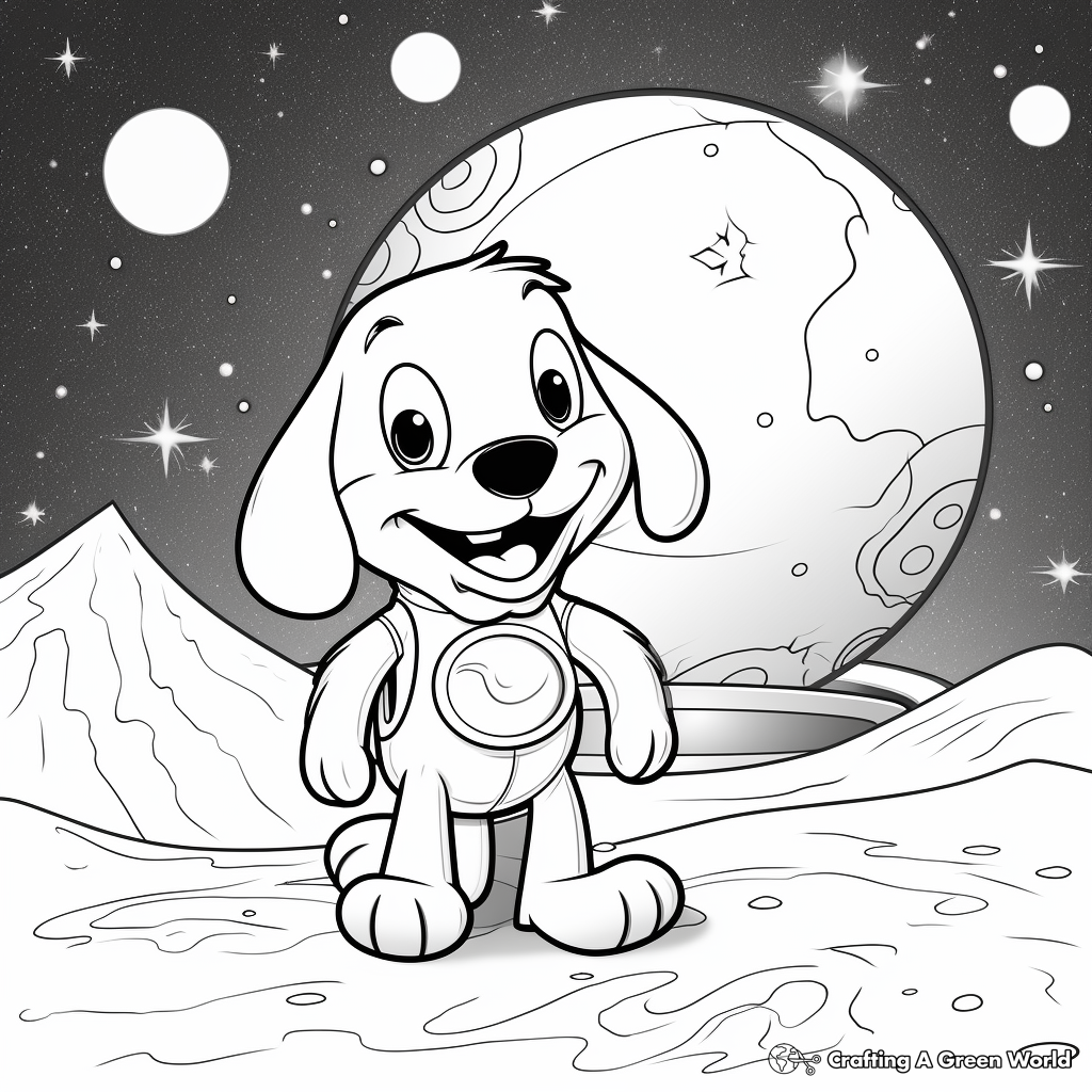 Pluto Christmas Coloring Pages: Fun for the Holidays 2