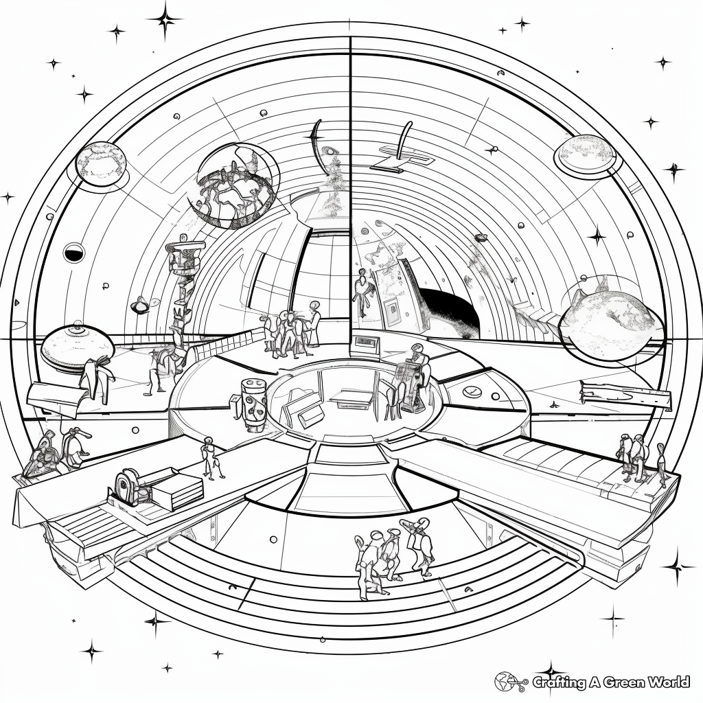 Polarity Lesson: North and South Pole Magnet Coloring Page 3