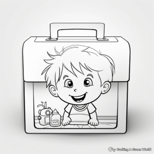 Portable Photo Printer Coloring Pages 3
