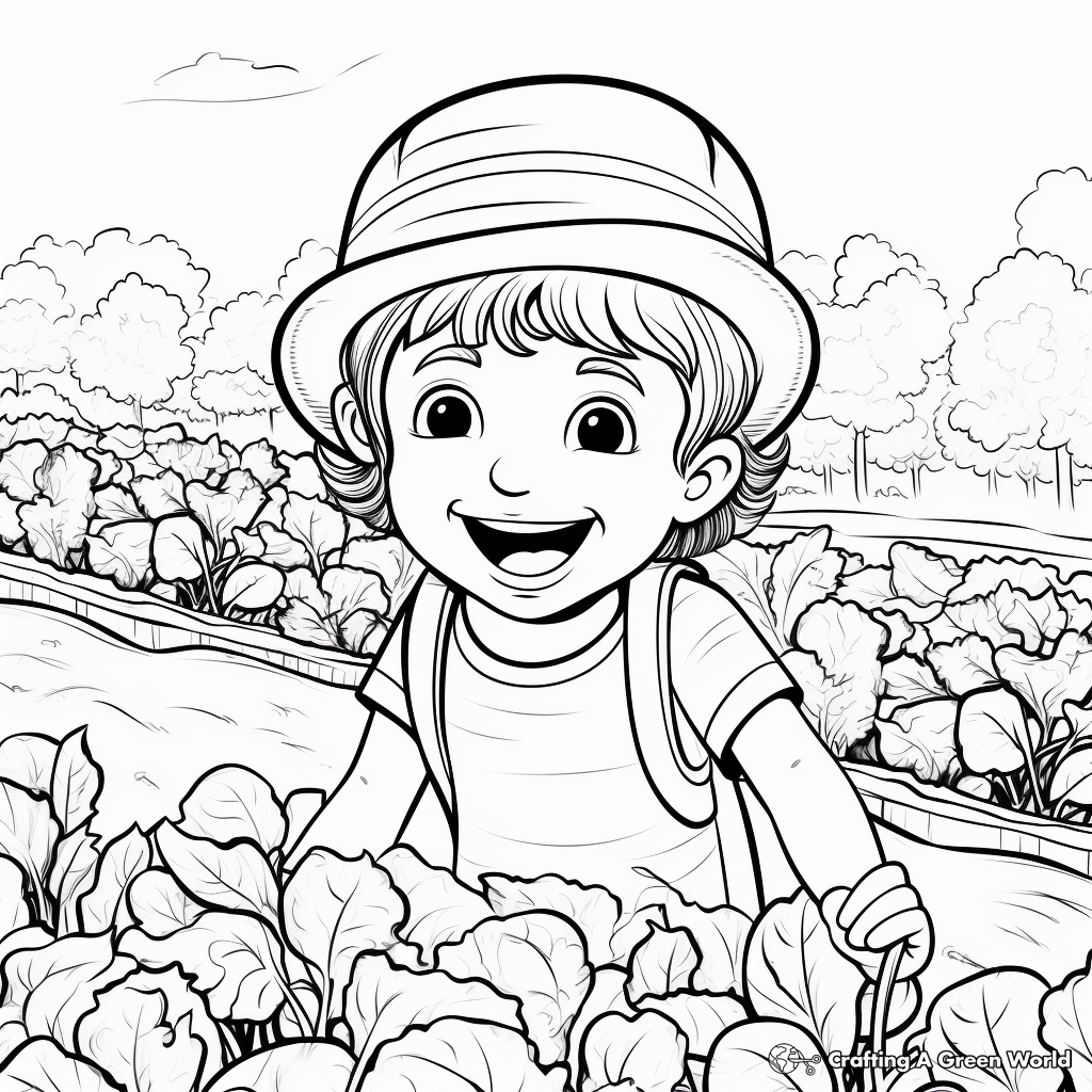 Print-and-Go Zucchini Coloring Pages 4
