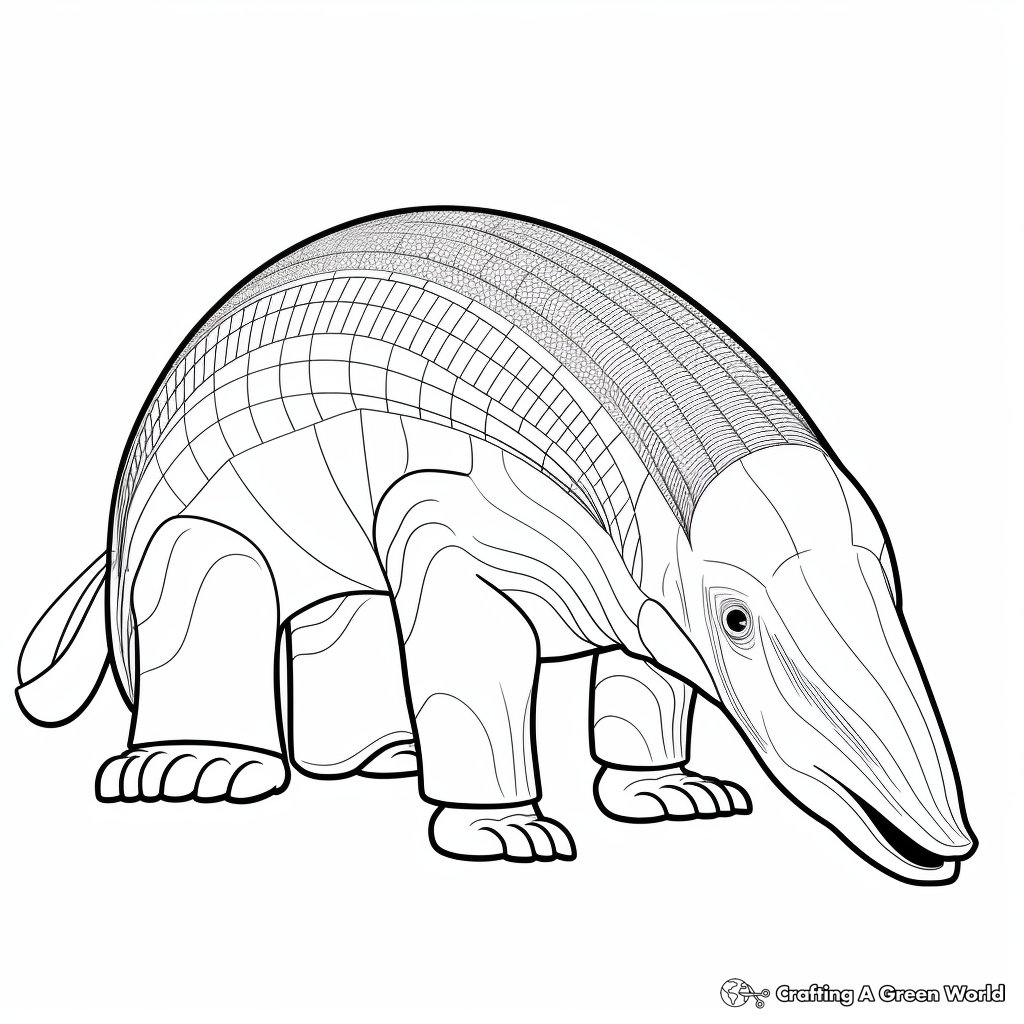 Printable Anteater Activity Coloring Pages 2