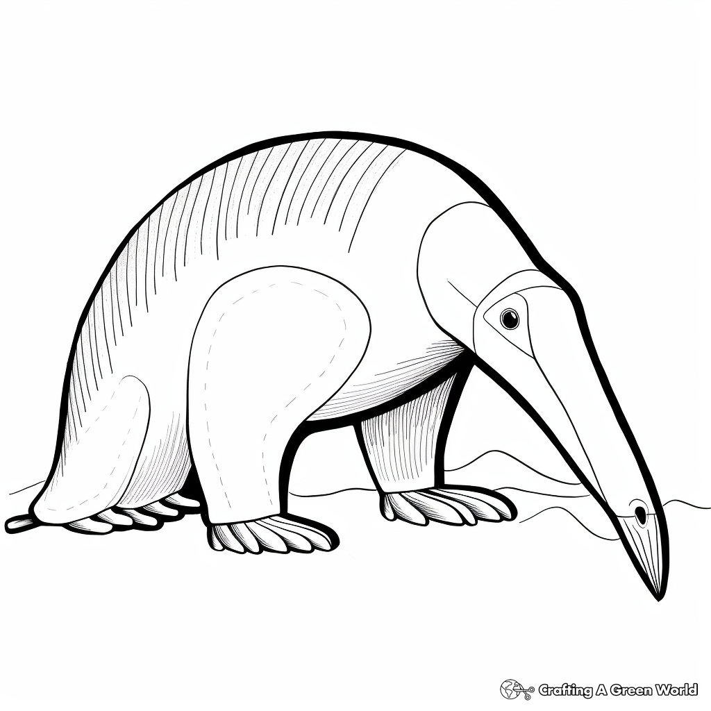 Printable Anteater Activity Coloring Pages 3