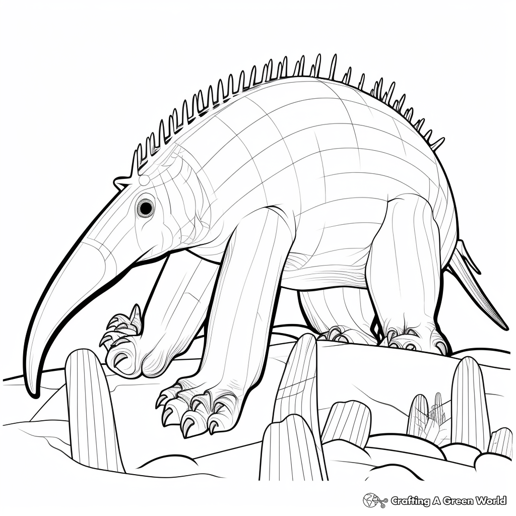 Printable Anteater Activity Coloring Pages 4