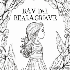 Printable Be Brave Coloring Pages for Children 1